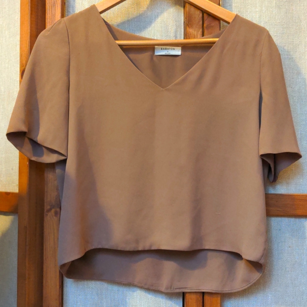 Babaton Murphy Short Sleeve Blouse